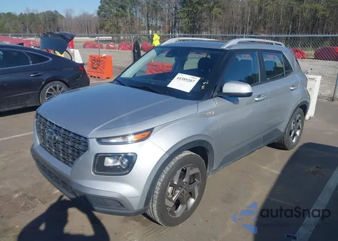 2022 Hyundai Venue Sel из США, поврежденный, VIN KMHRC8A37NU200066